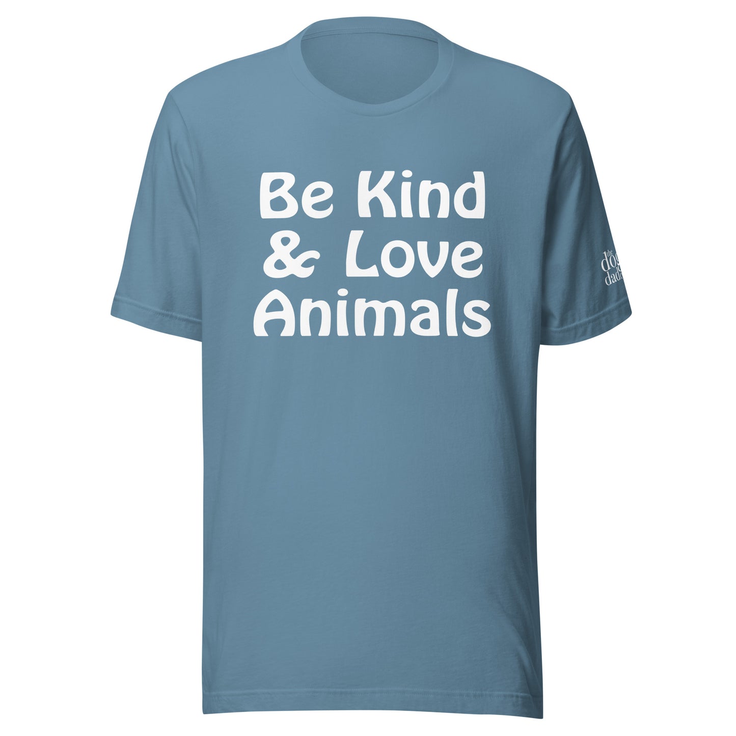 "Be Kind & Love Animals" Unisex t-shirt